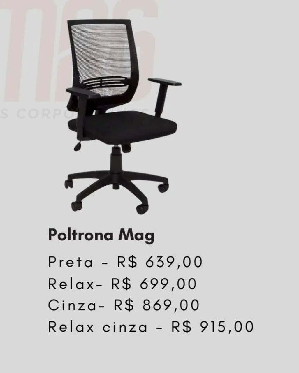 Cadeira para escritório 