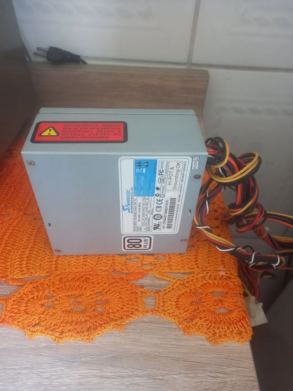 Fonte Seasonic 55-300SFE 80 Plus 500W
