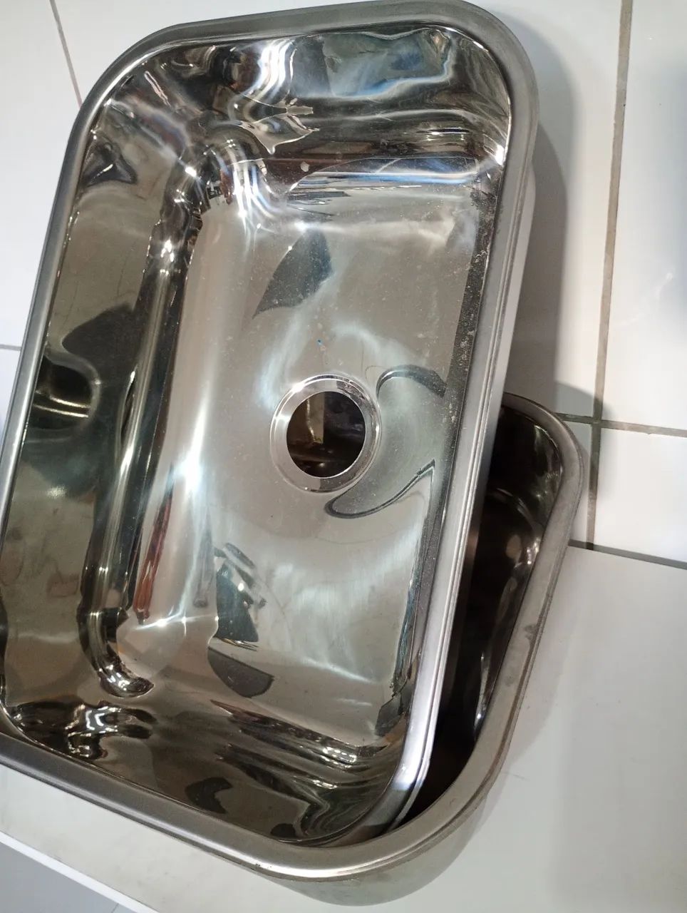 Em Cuba funda inox para pia de cozinha - Foto 4