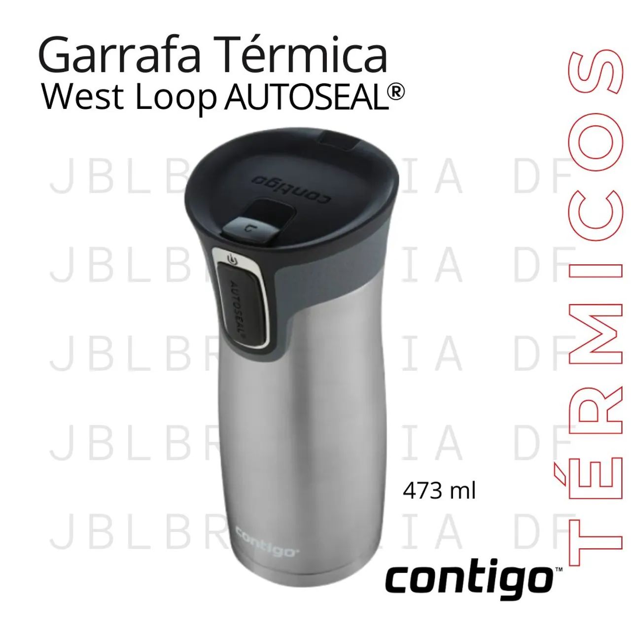 (NOVO) Garrafa Térmica Contigo - Foto 4