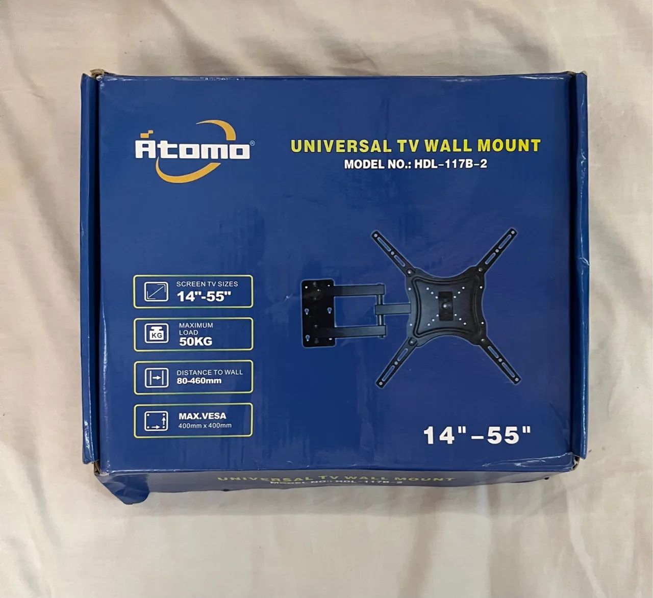 Suporte de Parede para TV 14''-55'' Atomo HDL-117B-2