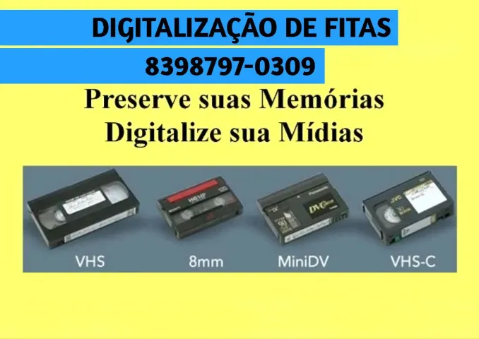 Transformo Suas Fitas De Vídeo em DVD ou Qualquer Dispositivo, Venha Ver>>