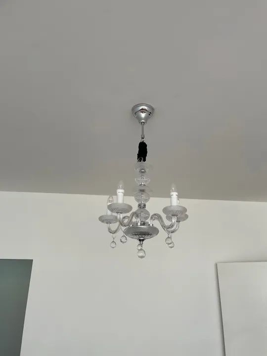 Par de Lustres de cristal 5 braços - Foto 3