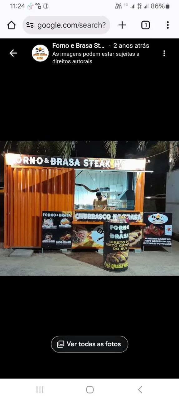 Contêiner de Churrasco na Brasa 