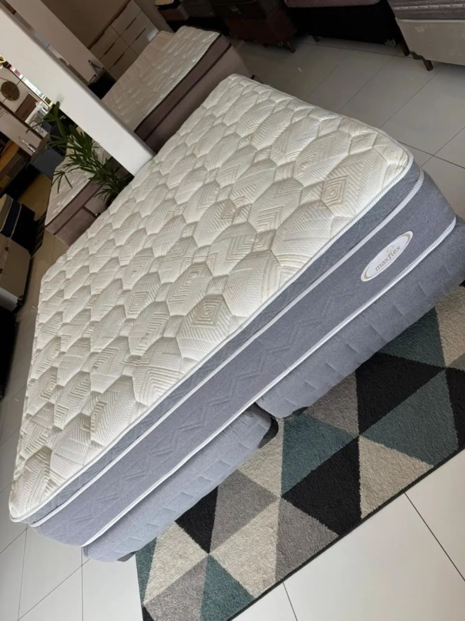 Colchão KING MAXFLEX COMPLETO TOP - Entrego!  - Foto 5