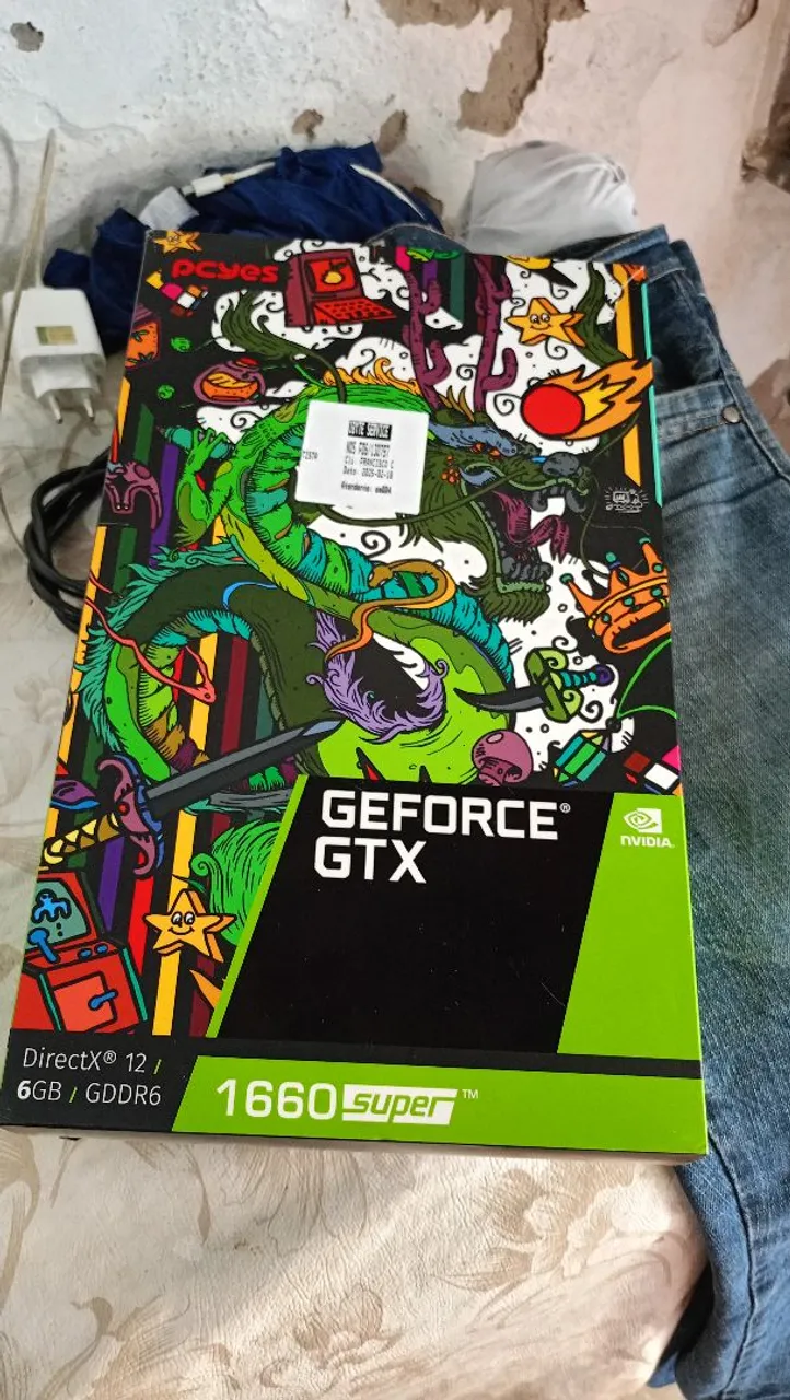 Placa de Vídeo GeForce GTX 1660 Super