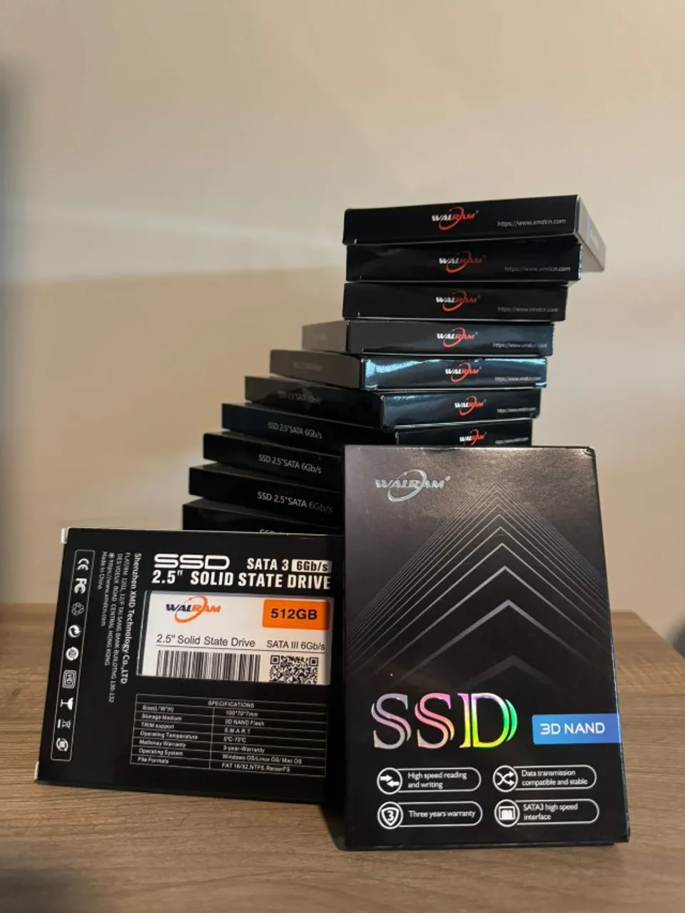 SSD 512GB Novo Lacrado Original