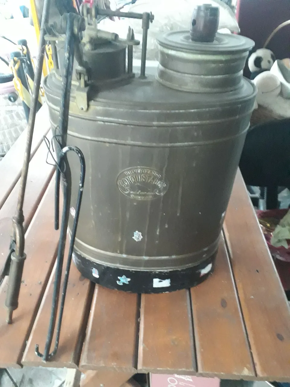 Pulverizador Manual Antigo