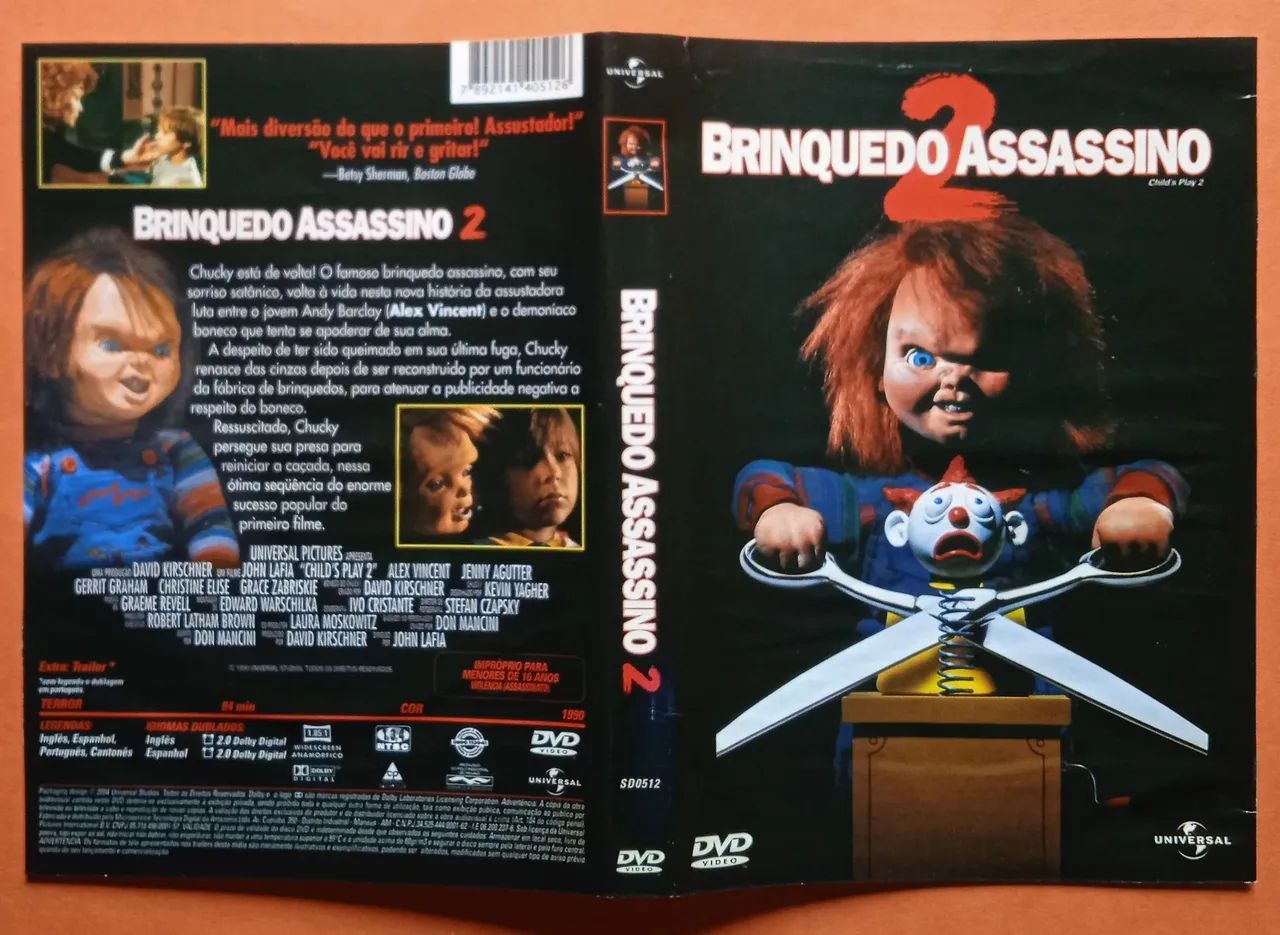 Dvd Brinquedo Assassino 2 - Foto 3