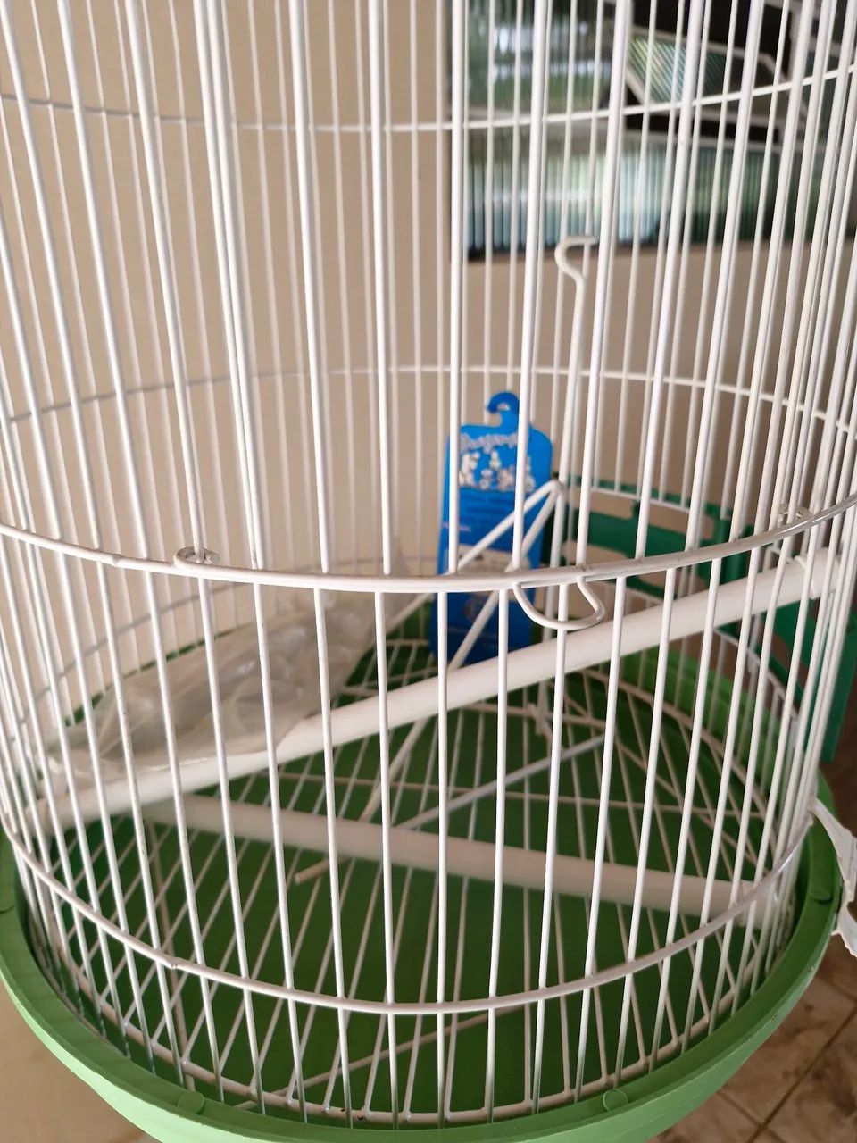 Gaiola para pássaros com suporte - Foto 3
