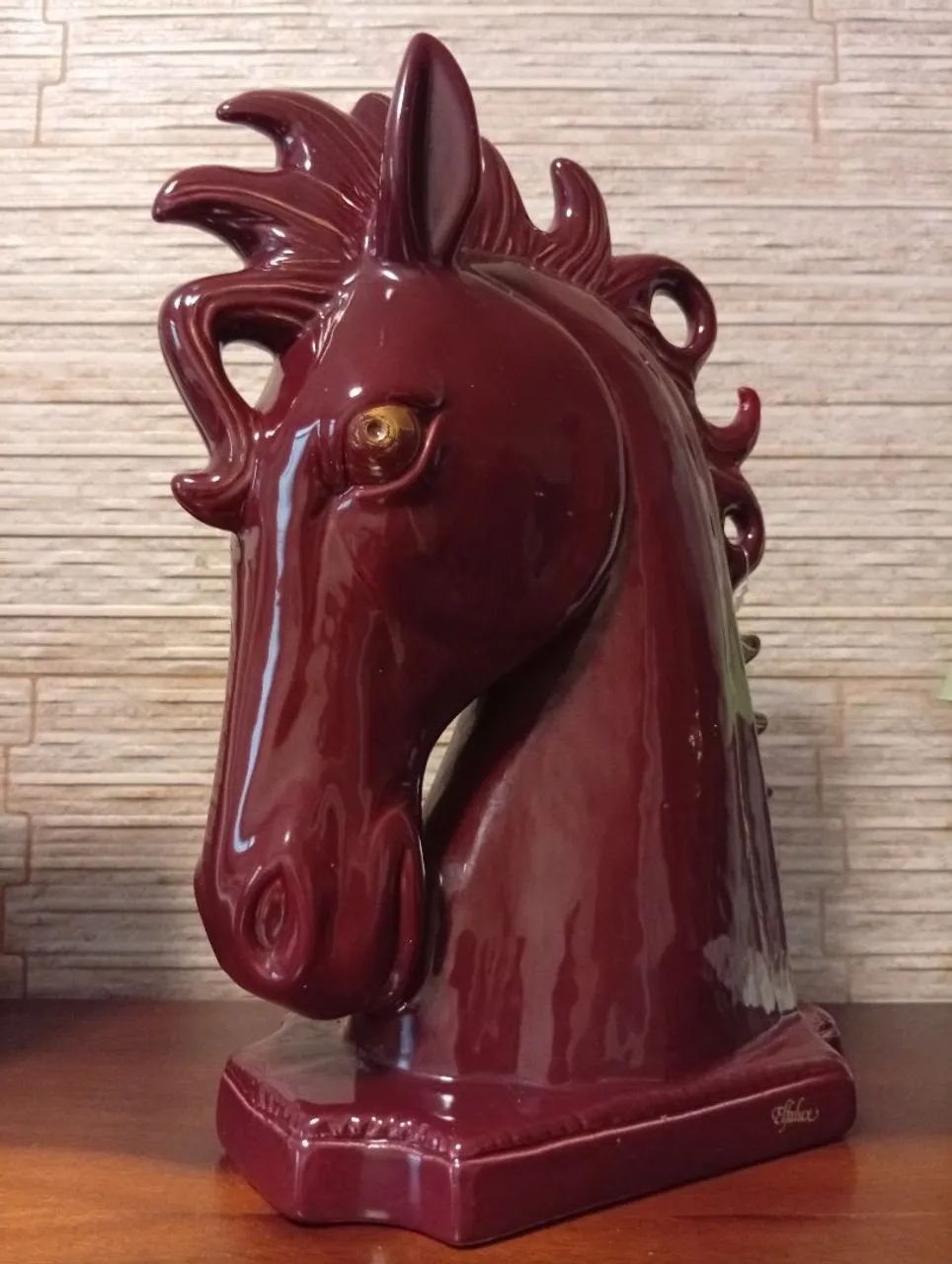 Cavalo antigo porcelana  - Foto 3