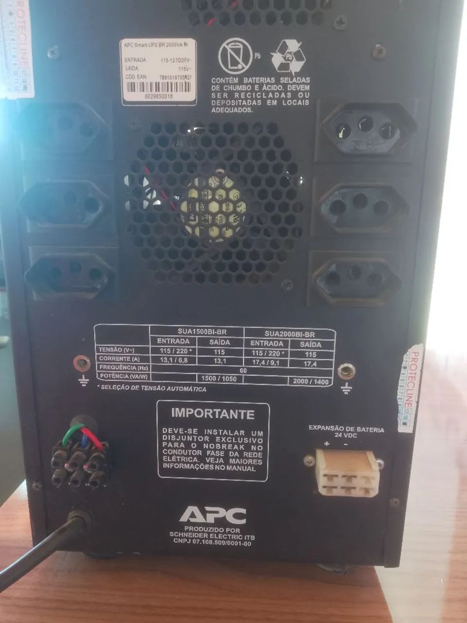 Nobreak SMART UPS 2000 VA MARCA APC - Foto 2