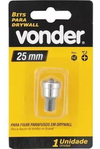 Bits para drywall, PH2, 50 mm, Vonder
