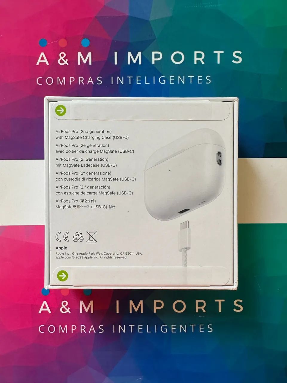 AirPods Pro 2 geração usb-c Novo lacrado - Fones de Ouvido