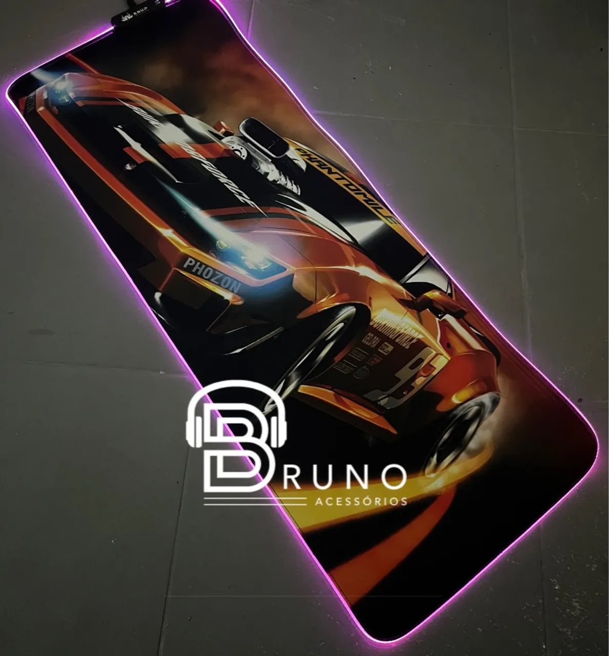 Mousepad Gamer RGB com Iluminação LED - Foto 2