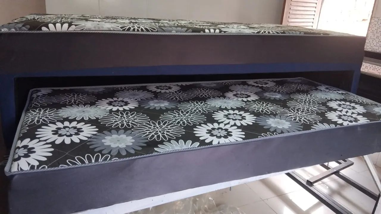 Jogo de Cama Box solteirão com auxiliar -  Luxo, Elegante e Confortável - Foto 2