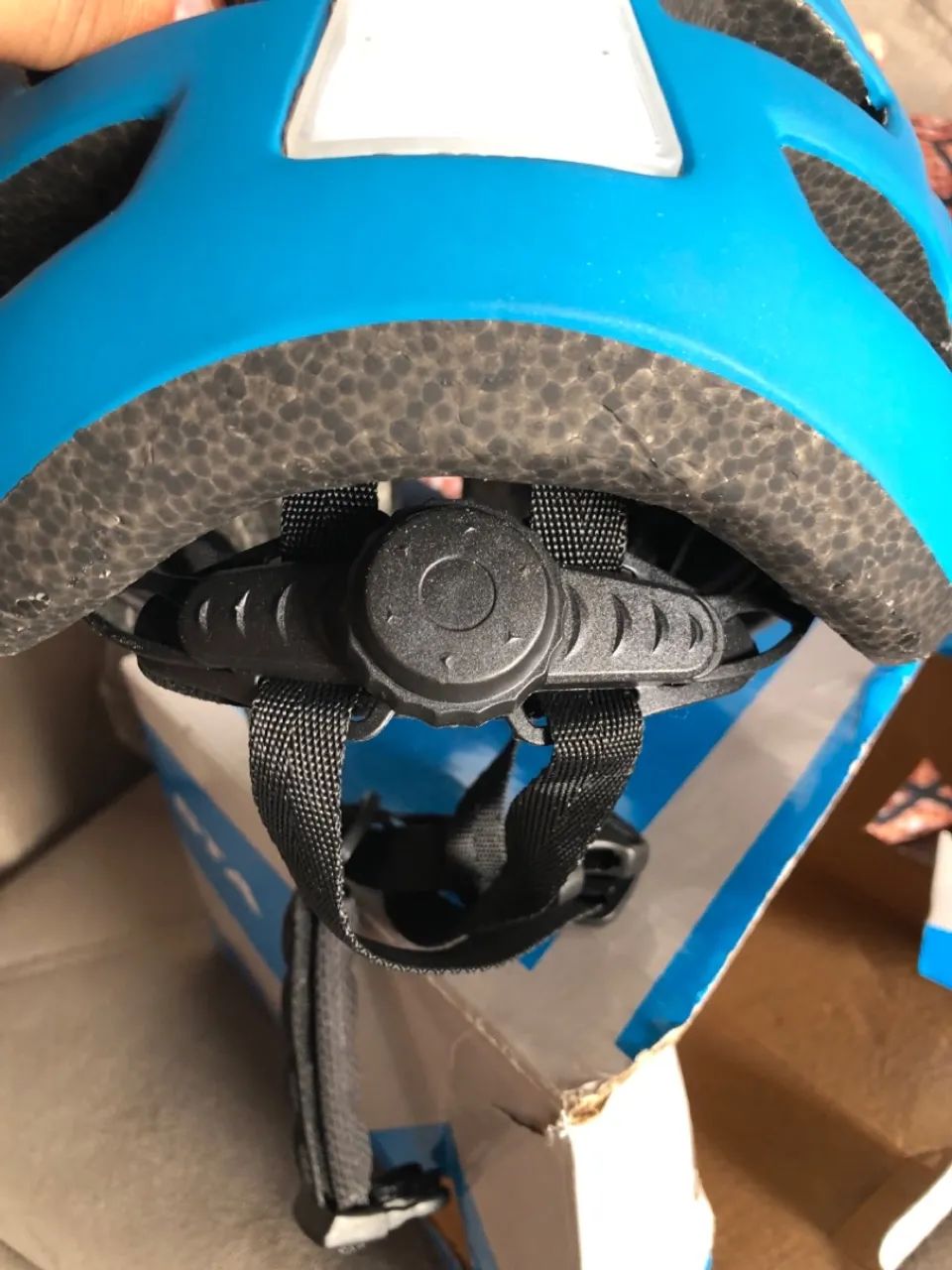 Capacete de Ciclismo Azul GTA - Foto 4