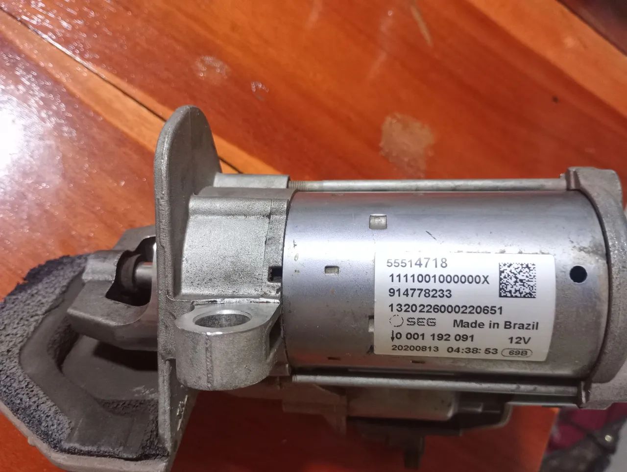 Motor de Partida Original do Onix aspirado 10 001 192 091 - Foto 2