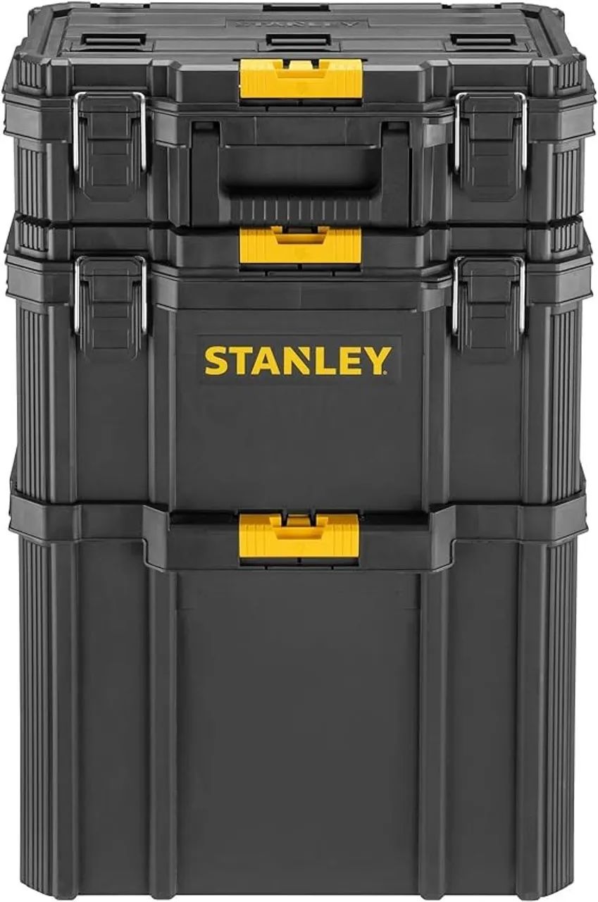 Stanley Caixa Organizadora, Ideal para Armazenar suas Ferramentas, Resistente e Prática, c - Foto 3