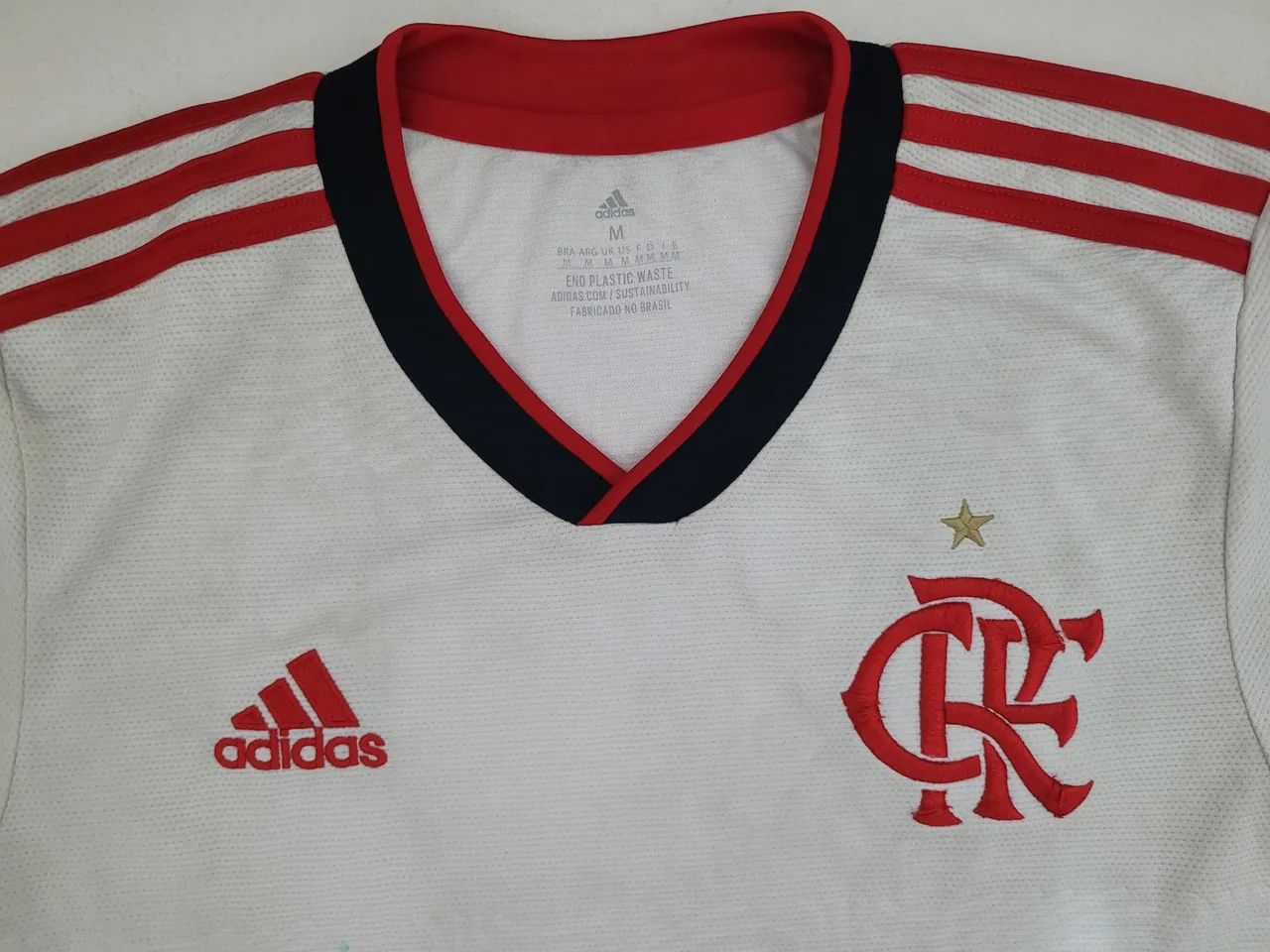 Camisa original Flamengo branca tam M - Foto 3