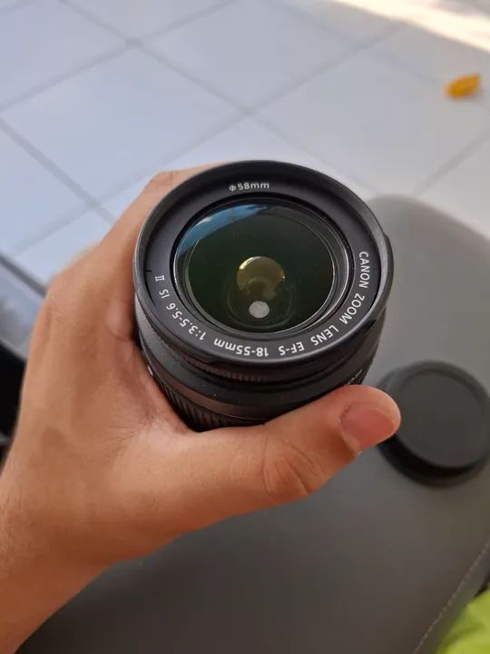 Lente Canon EFS 18-55mm - Foto 5