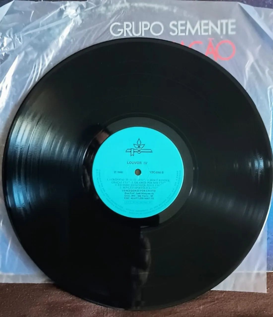 Lp Disco De Vinil Gospel Evangélico Grupo Semente - Criação - Foto 3