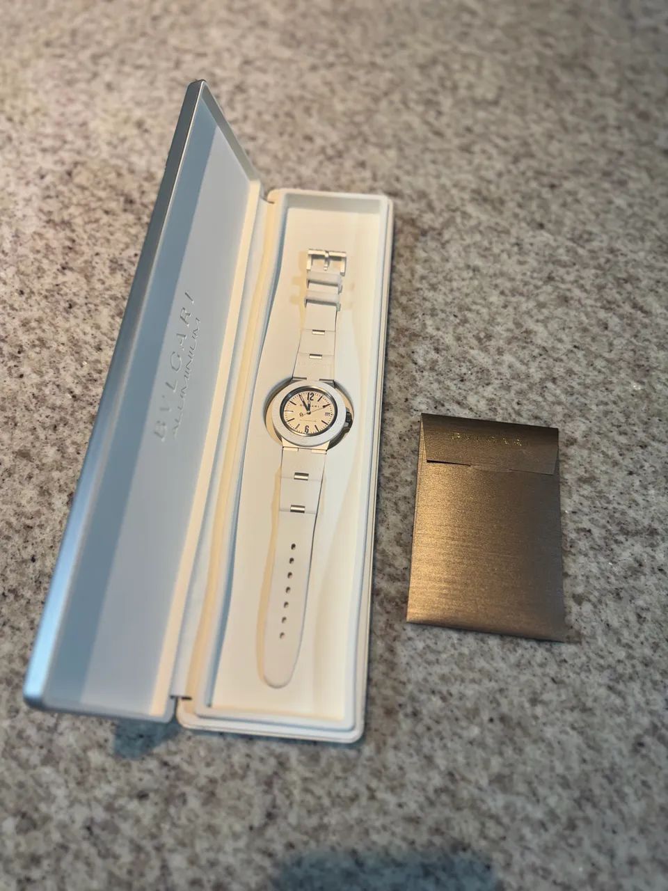 Relógio Bvlgari Aluminium 40mm automático - Branco / Edição limitada - Foto 2