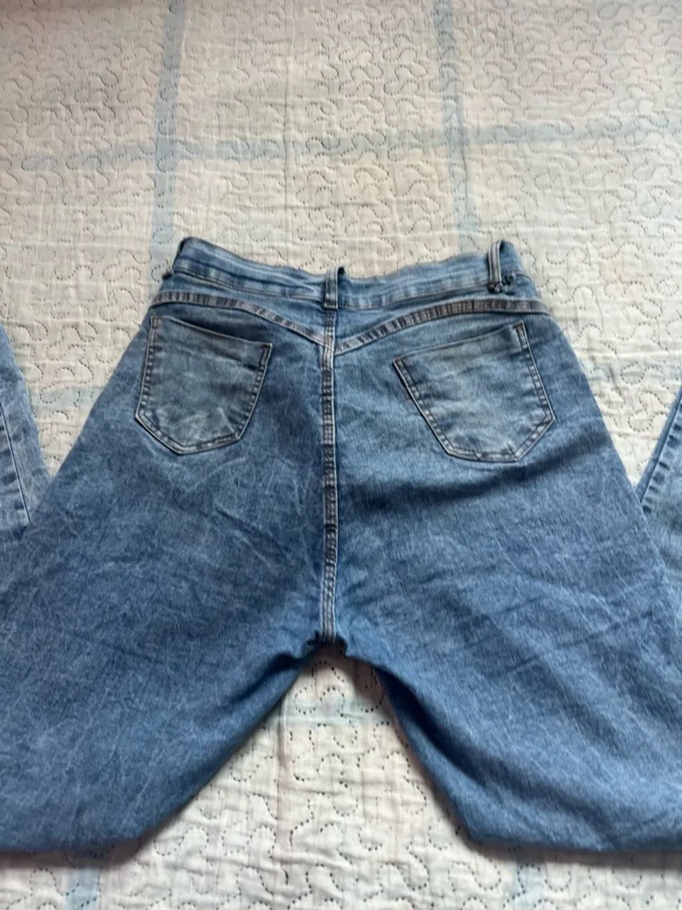 Calça Jeans Azul Clara - Foto 4