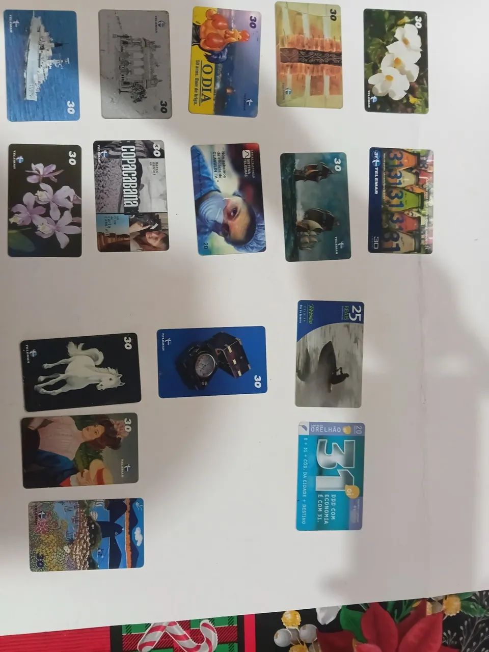 Lote de cartões telefônicos  - 60 peças  - Foto 4