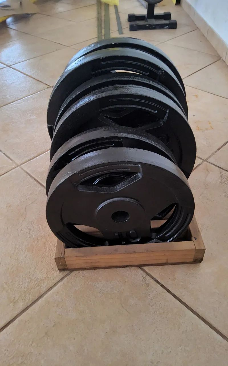 Jogo de Anilhas de Ferro 