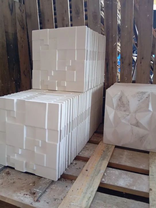 Placa de gesso modelo mosaico...