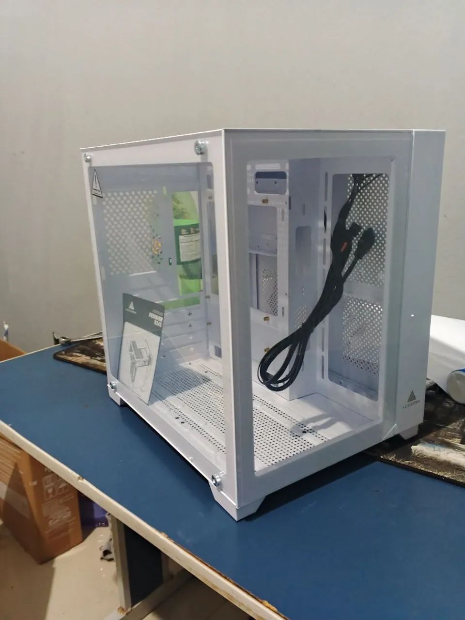 Gabinete Branco aquário da acegeek - Foto 2