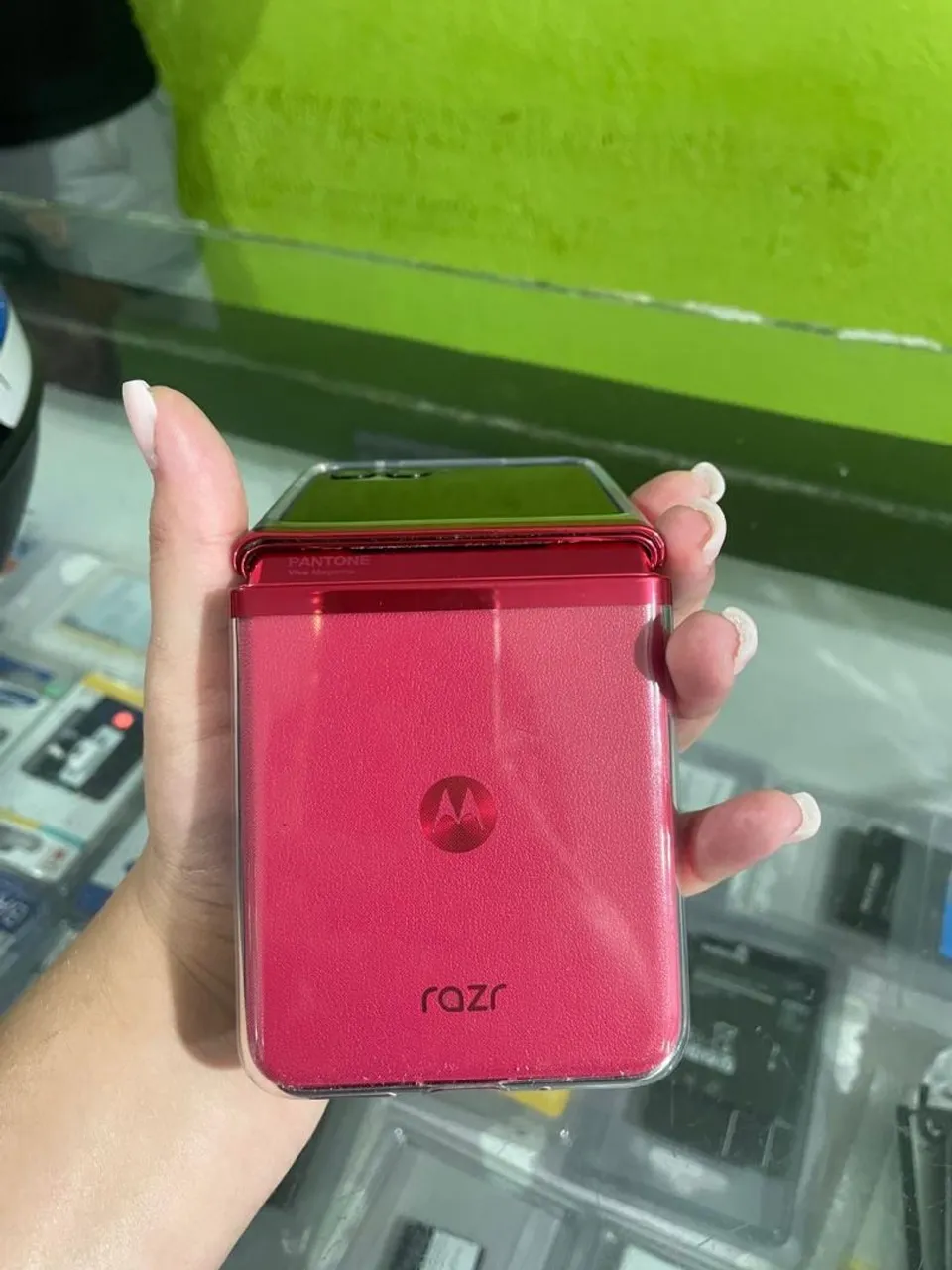 Motorola rarz 40 ultra com um mês de uso aceito ofertas
