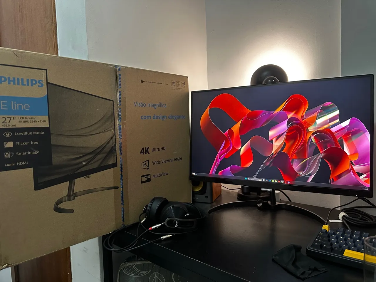 Monitor Philips 27" 4K Ultra HD IPS