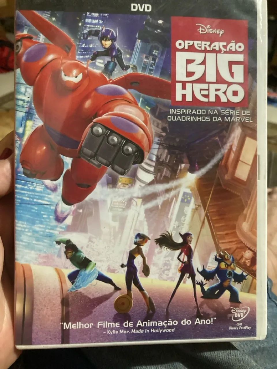 DVD OPERAÇÃO BIG HERO Disney