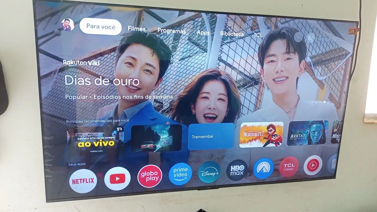 TV TCL 65 POLEGADAS, perfeita64300603719555120