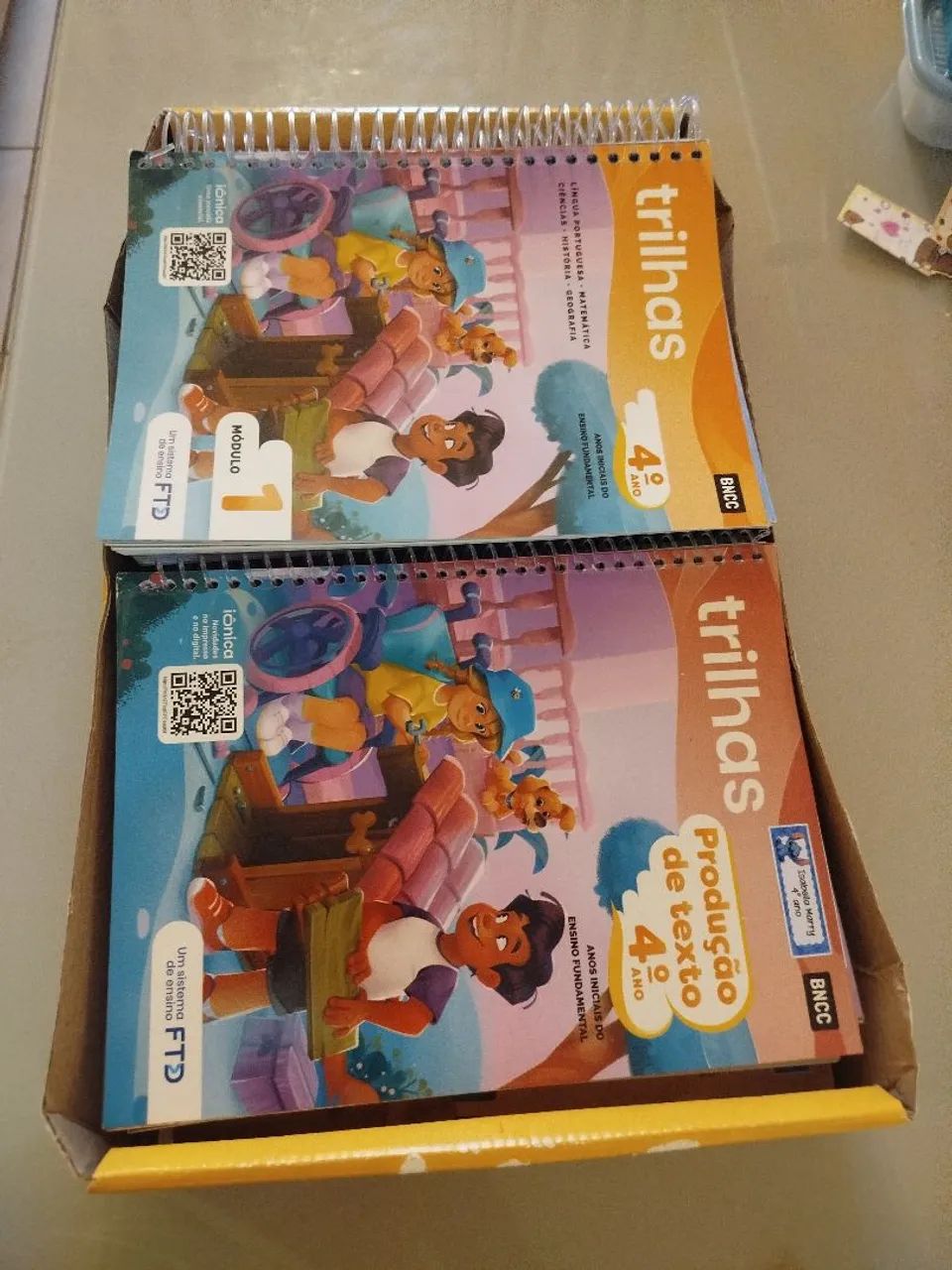 Livros trilhas FTD 4° ANO COMPLETO MAIS GRAMÁTICA E INGLÊS  - Foto 6