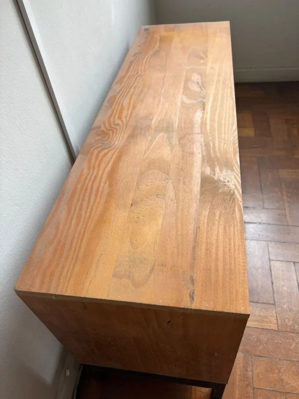 Rack de madeira pinus clara. 8 meses de uso! - Foto 4