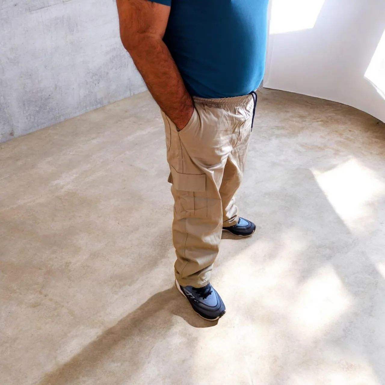 Calça cargo unissex plus size  - Foto 3