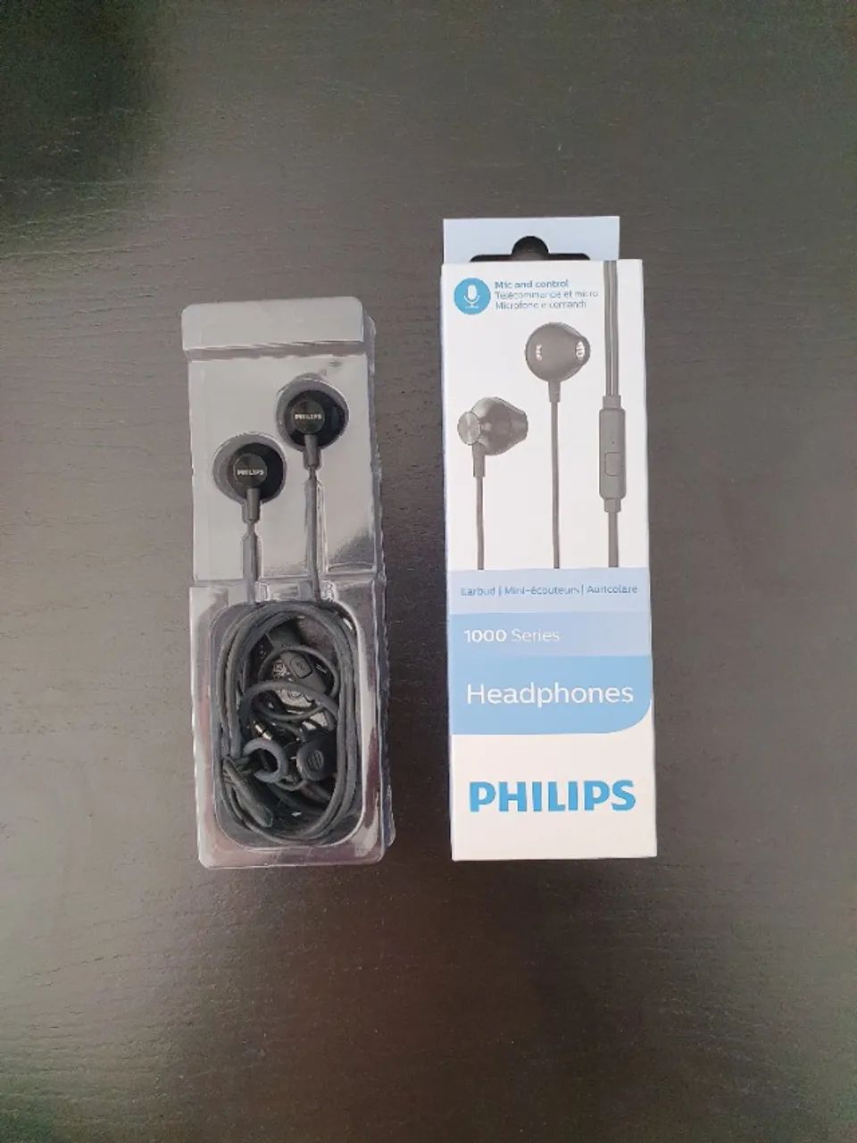Fone Com Fio Philips Original no Precinho - Com Microfone - Foto 4
