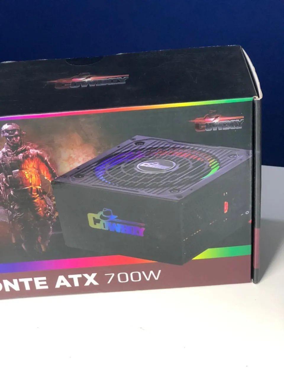  FONTE ATX 700W - RGB  - Foto 2