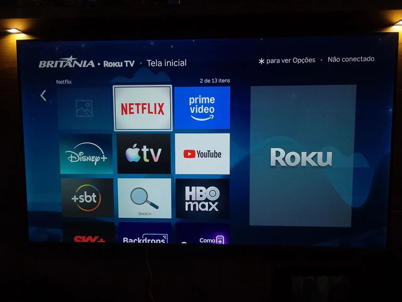 Tv 50 polegadas nova alguns meses de uso 1.900 reais no precinho  - Foto 2