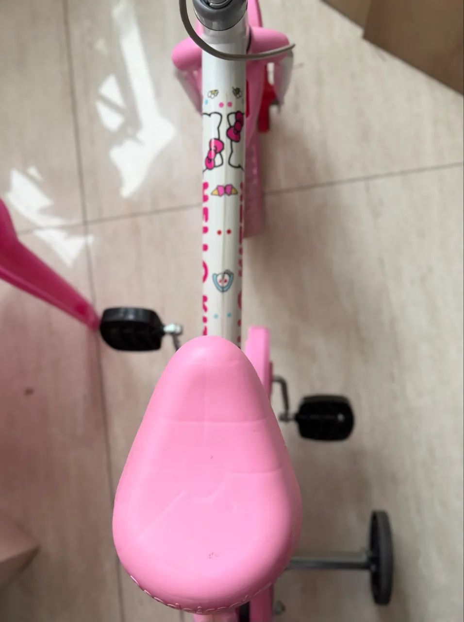 Bicicleta Aro 14 - Hello Kitty - Bandeirante - Foto 4