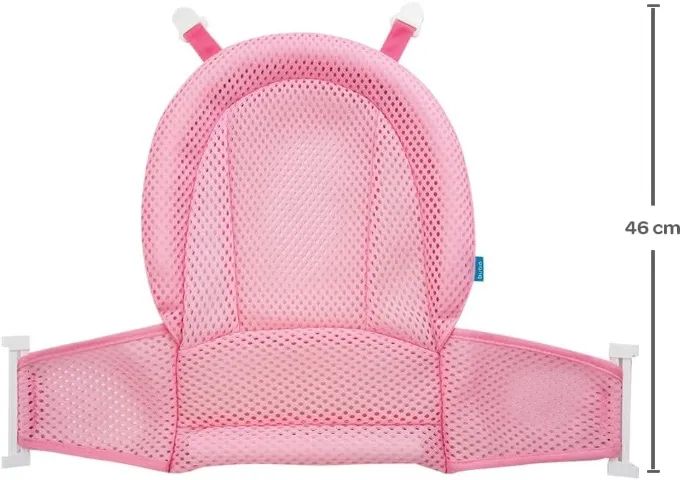 Rede De Protecao Para Banheira Bebê, Buba, Rosa - Foto 2