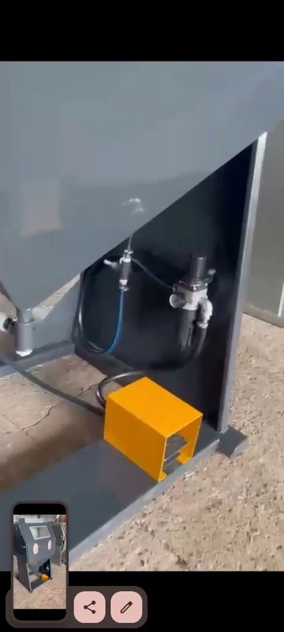 Máquina Jato de Areia Novo 90x70  - Foto 4