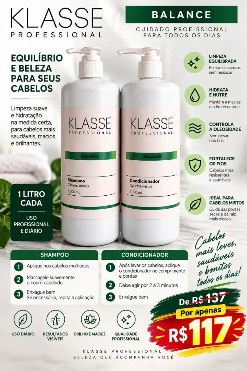 Kit shampoo Klasse 