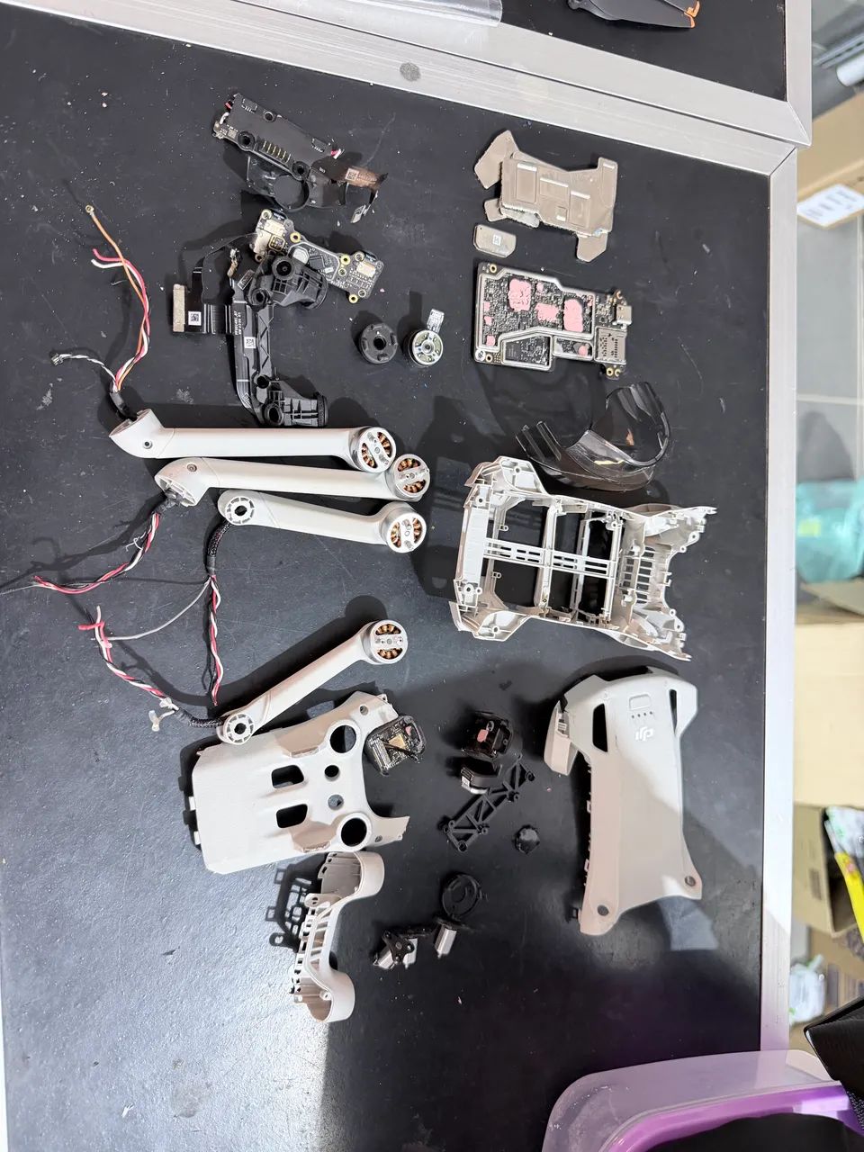 PEÇAS DJI MIJI 3 PRO - BRAÇO/ SHELL/ ACABAMENTO - SUCATA  - Foto 3