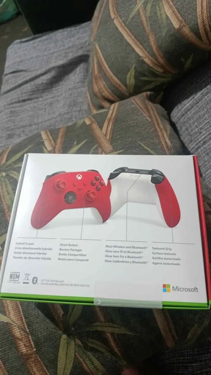 CONTROLE XBOX RED  - Foto 2