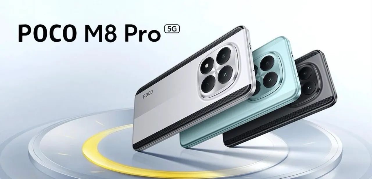 Poco M8 Pro 5G NFC 256/08- Verde Prata Preto Novo Entregamos