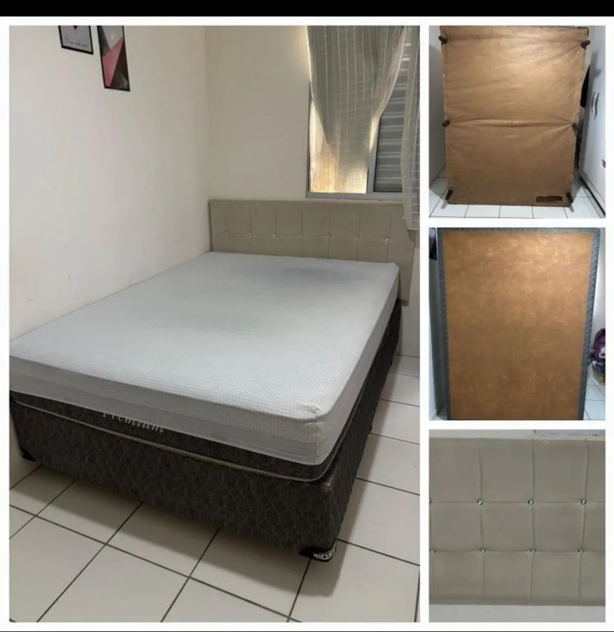 Vendo cama de casal, super conservada 